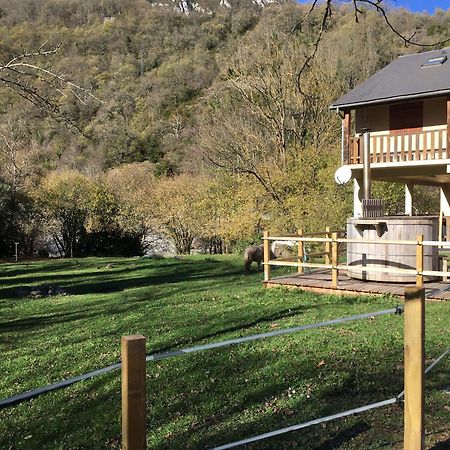 Villa Les Marmottes Pour 12 Avec Bain Nordique Privatif Camous Exterior foto