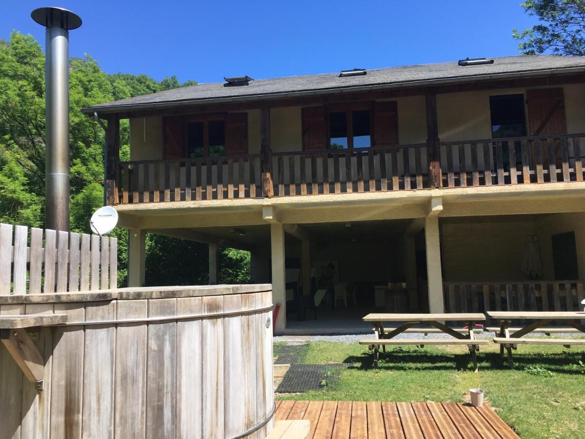 Villa Les Marmottes Pour 12 Avec Bain Nordique Privatif Camous Exterior foto