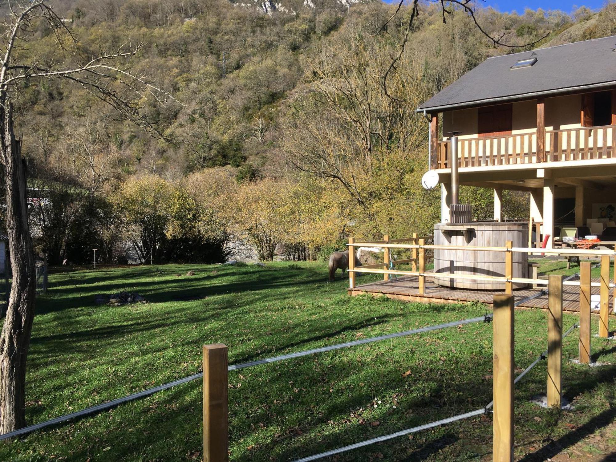 Villa Les Marmottes Pour 12 Avec Bain Nordique Privatif Camous Exterior foto